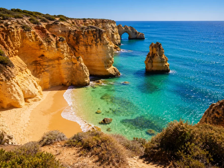 Algarve Coast in Portugal